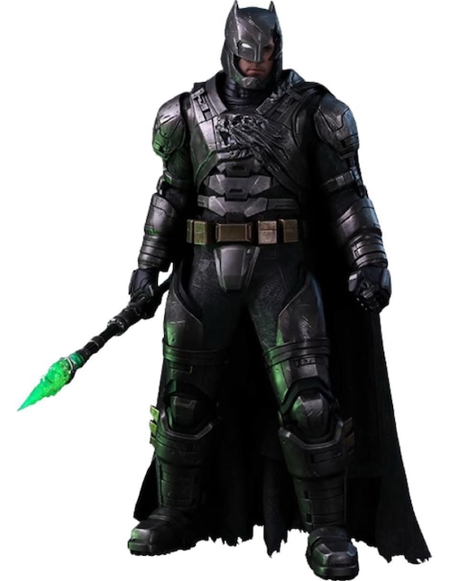 Figura de colección Batman vs Superman Hot Toys con luz articulado