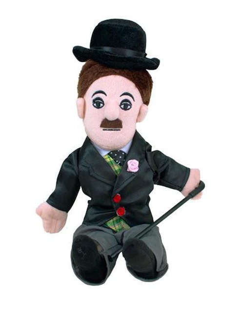Peluche de Charlie Chaplin Muñeco Unemployed Philosophers Guild de 12 cm
