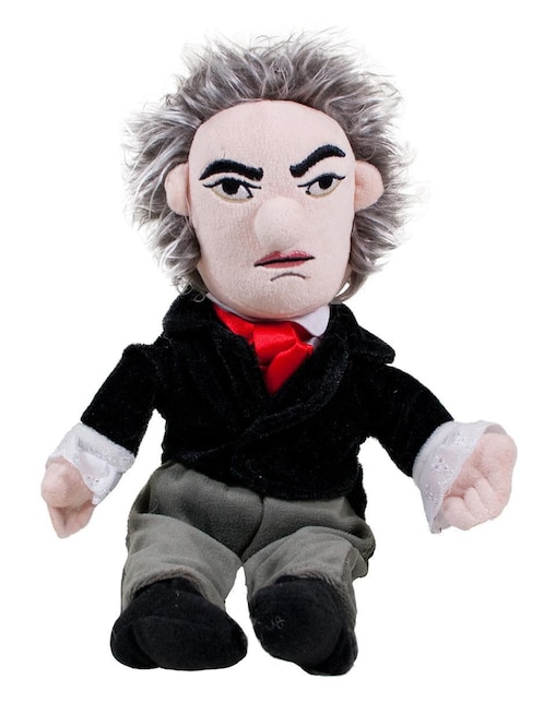 Peluche de Ludwig van Beethoven Muñeco Unemployed Philosophers Guild de 12 cm