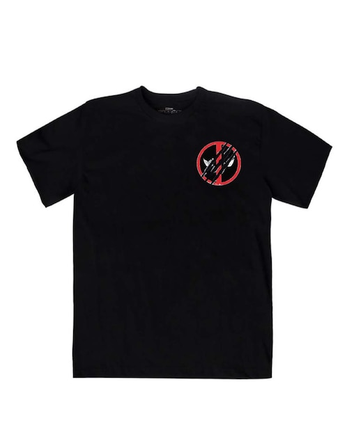 Playera Mascara De Latex Marvel cuello redondo para hombre
