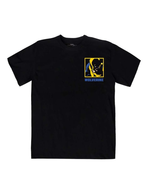 Playera Mascara De Latex Marvel cuello redondo para hombre