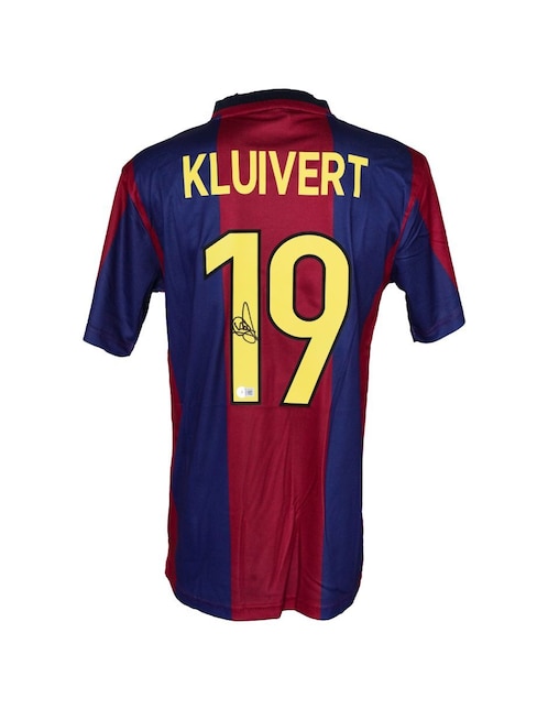 Jersey autografiado por Patrick Kluivert Club de Idolos