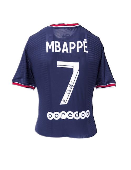 Jersey autografiado por Kylian Mbappé Club de Idolos