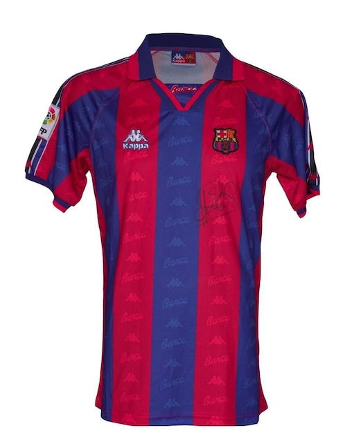 Jersey autografiado por Patrick Kluivert Club de Idolos