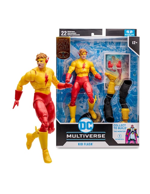 Figura de acción articulada DC Multiverse Kid flash Mcfarlane