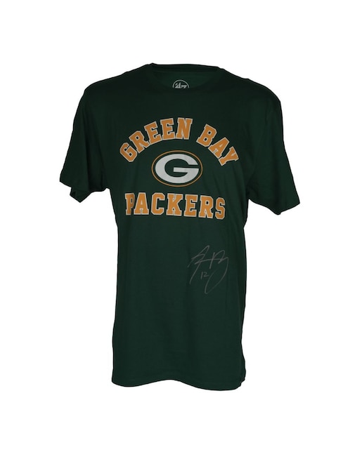 Playera autografiado por Aaron Rodgers Club de Idolos