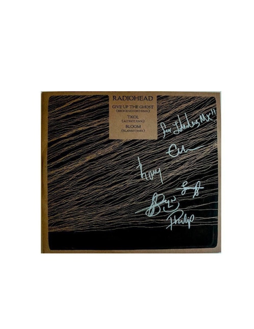 Disco de Vinilo autografiado por Radiohead Club de Idolos