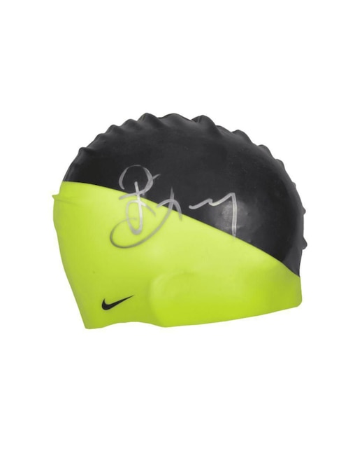 Gorra Para Natación autografiado por Inge de Bruijn Club de Idolos