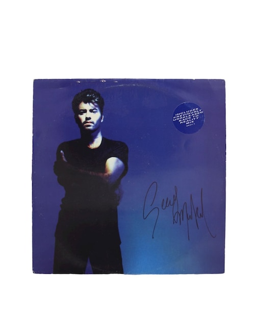 Disco de Vinilo autografiado por George Michael Club de Idolos