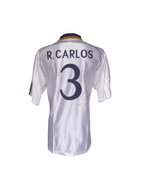 Jersey autografiado por Roberto Carlos Club de Idolos