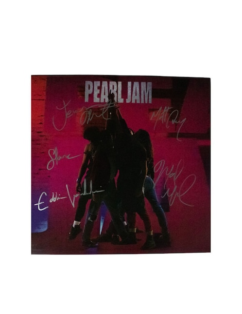 Disco de Vinilo autografiado por Pearl Jam Club de Idolos