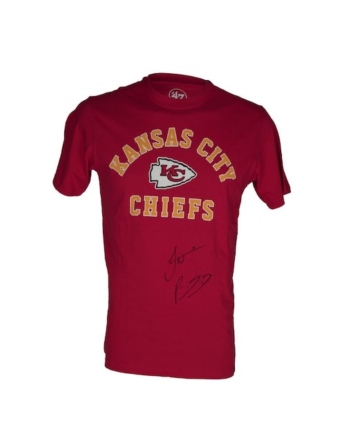 Playera autografiado por Patrick Mahomes Club de Idolos
