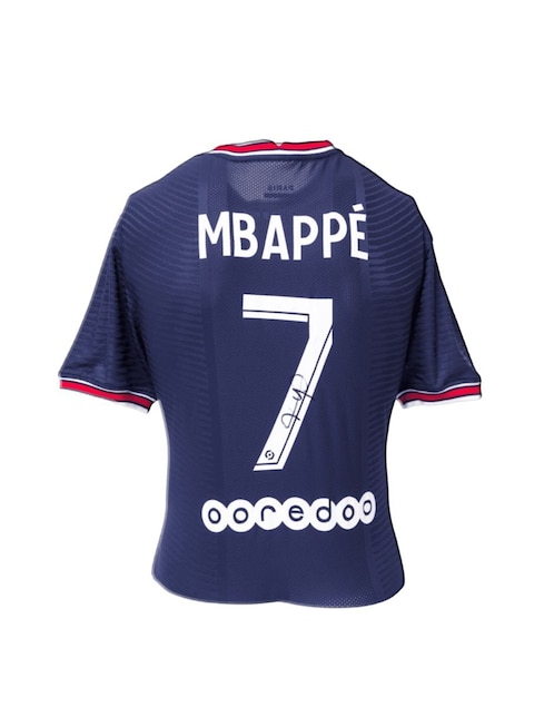 Jersey autografiado por Kylian Mbappé Club de Idolos