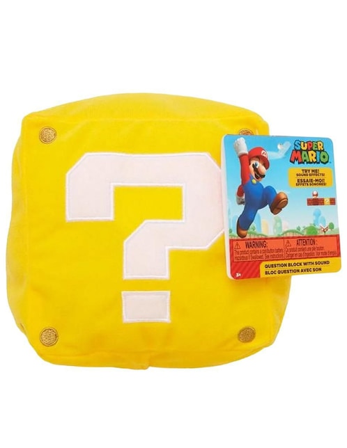 Peluche de Super Mario Bros Diferentes formas Jakks Pacific de 12 cm