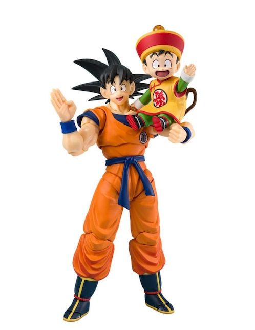 Set figuras acción articulados Dragon Ball Z Goku Flying Nimbus S.H. Figuarts