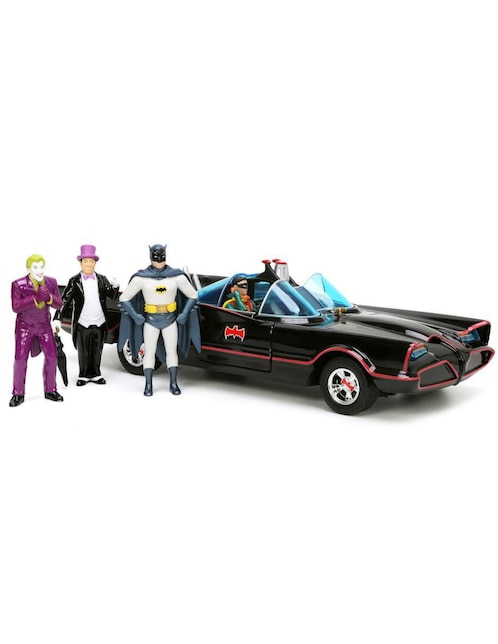 Vehículo a escala Jada Toys batmobile 1966 Batman