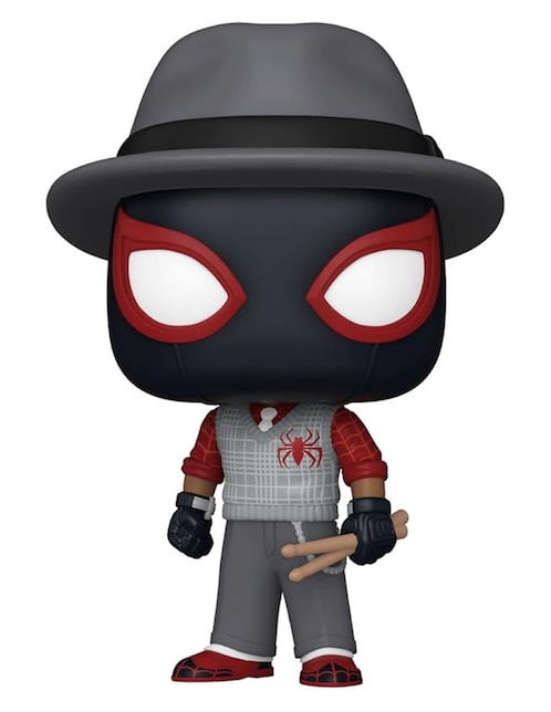 Funko POP! Sper-Man 2 City Sounds Suit Miles Morales cabeza oscilante