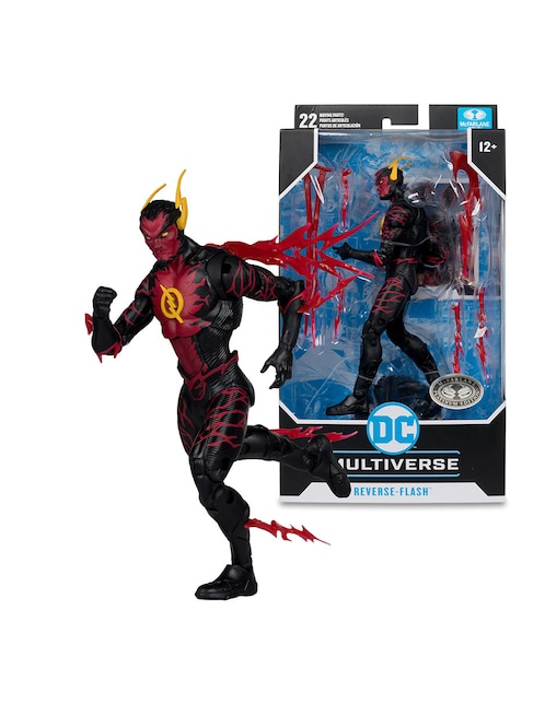 Figura de acción articulada DC Multiverse Reverse Flash Mcfarlane