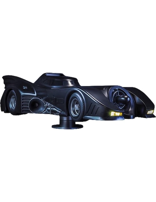 Figura de colección articulada Batman Batmobile collectors Hot Toys con luz