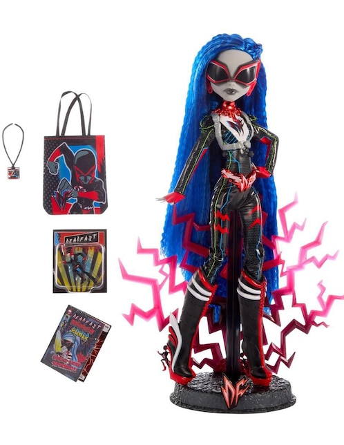 Figura de colección sí Monster High Seadfast Ghoulia Yelps Mattel articulado