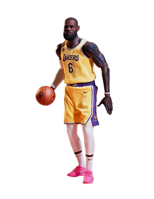 Figura de colección articulada Lebron jame space jam NBA collectors Enterbay