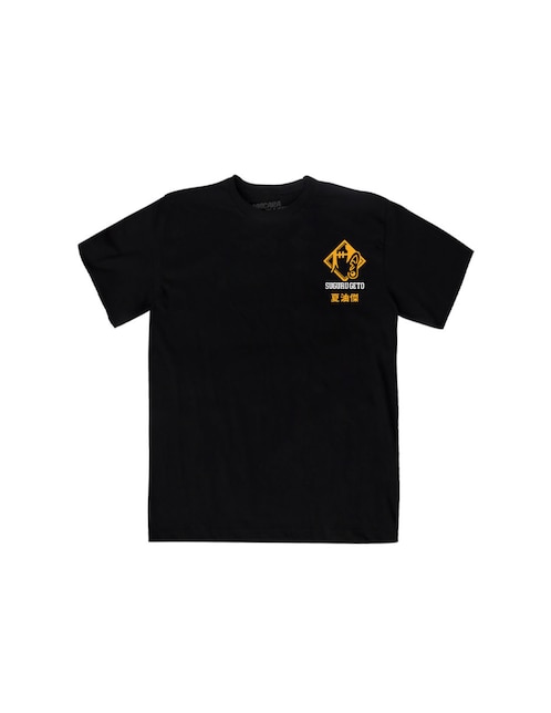 Playera Mascara de Latex Suguru Geto cuello redondo para hombre