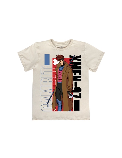 Playera Mascara de Latex X-Men cuello redondo para hombre