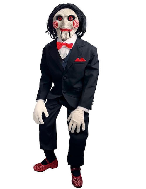 Figura de acción articulada SAW Billy the Puppet con luz y sonido 1