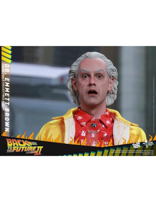 Hot Toys - Doc Brown - Cosbaby BTTF II - Retour vers le Futur II