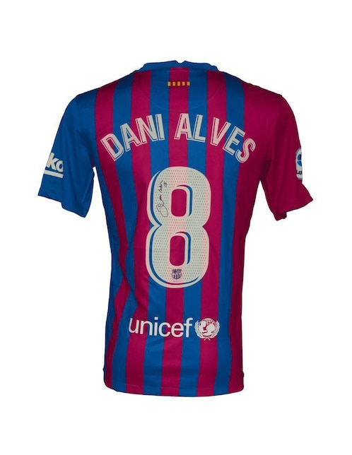 Jersey autografiado por Dani Alves Club De Idolos