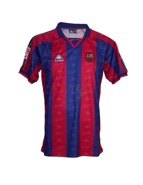 Jersey autografiado por Luis Enrique Club De Idolos