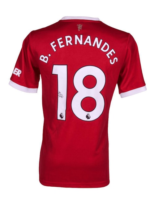 Jersey autografiado por Bruno Fernandes Club De Idolos