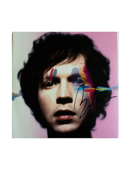 Disco de vinilo autografiado por Beck Club De Idolos