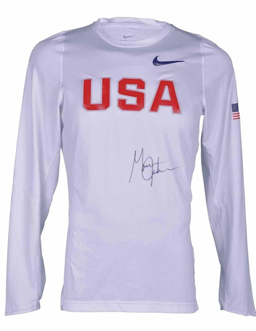Jersey autografiado por Michael Johnson Club De Idolos