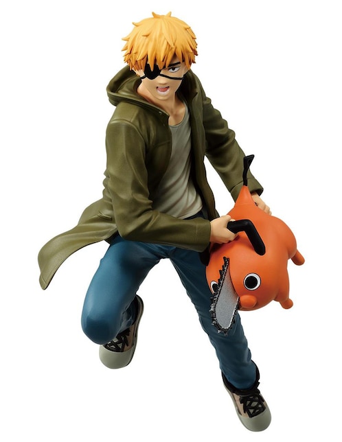 Figura de acción Chainsaw Man Denji y Pochita Banpresto