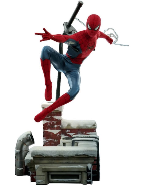 Figura de colección articulada Spider-Man: No Way Home Spider-Man deluxe Hot Toys
