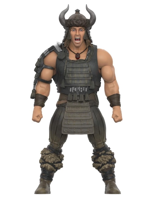 Figura de colección articulada Conan El Barbaro Conan Battle of Mounds ultimate Mezco