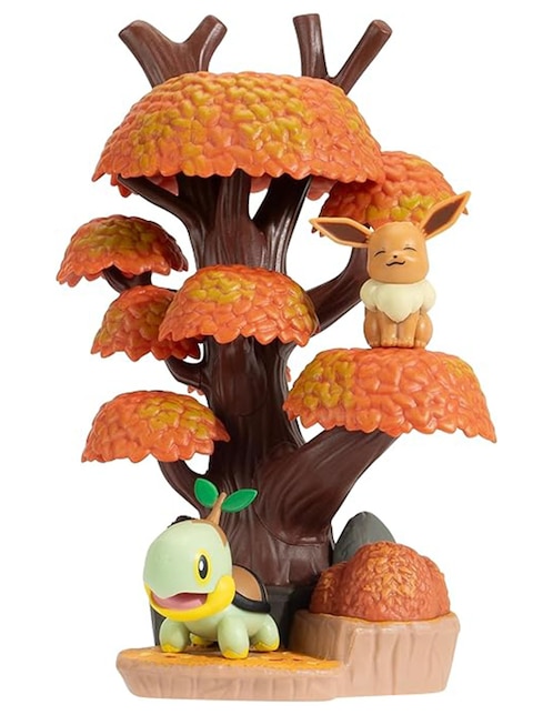 JAZWARES Figura de colección Pokémon Eevee y Turtwig collectors Jazwares