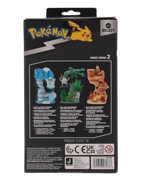 Diorama Pokémo Mankey Treecko Jazwares 3
