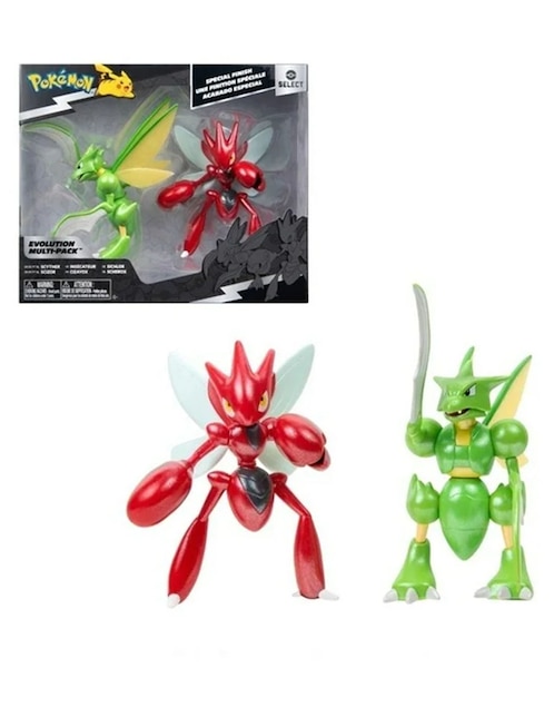 Figura de colección Pokémon Scyther Jazwares