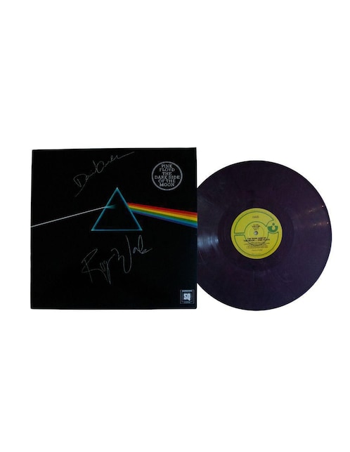 Disco de vinilo autografiado por Pink Floyd Club de Idolos