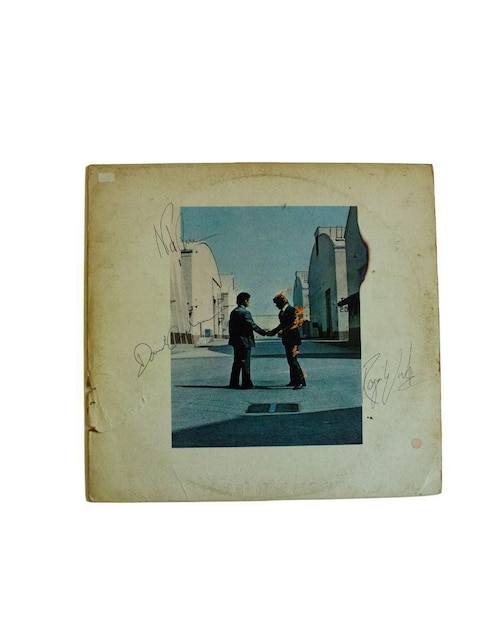 Disco de vinilo autografiado por Pink Floyd Club de Idolos