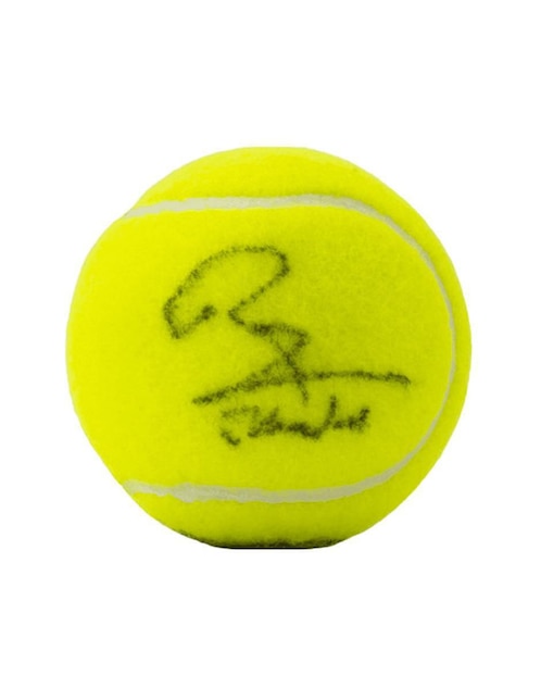 Pelota autografiada por Rafael Nadal Club de Idolos
