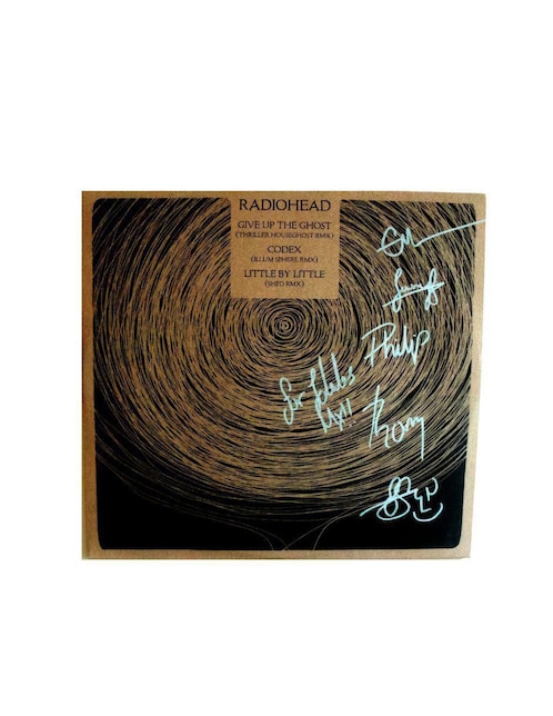 Disco de vinilo autografiado por Radiohead Club de Idolos