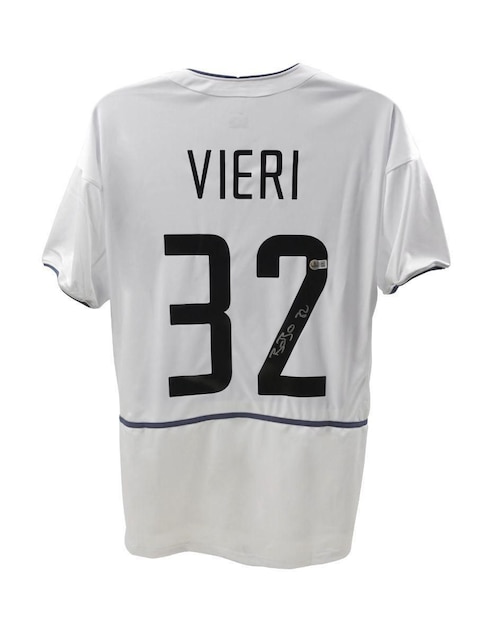 Jersey autografiado por Christian Vieri Club de Idolos