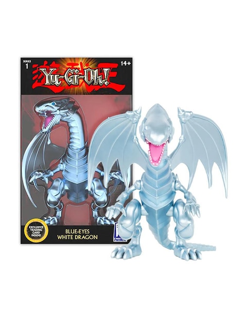 Figura de colección Yu-Gi-Oh! Dragón blanco de ojos azules Phat Mojo