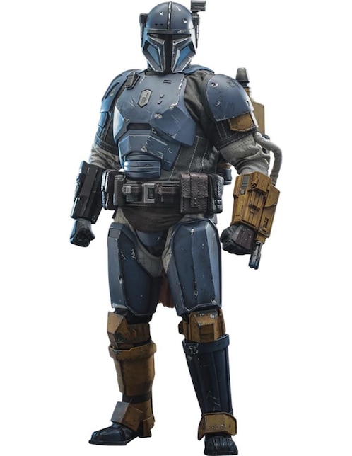 Figura coleccionable articulada Star Wars The Mandalorian Paz Vizsla Hot Toys