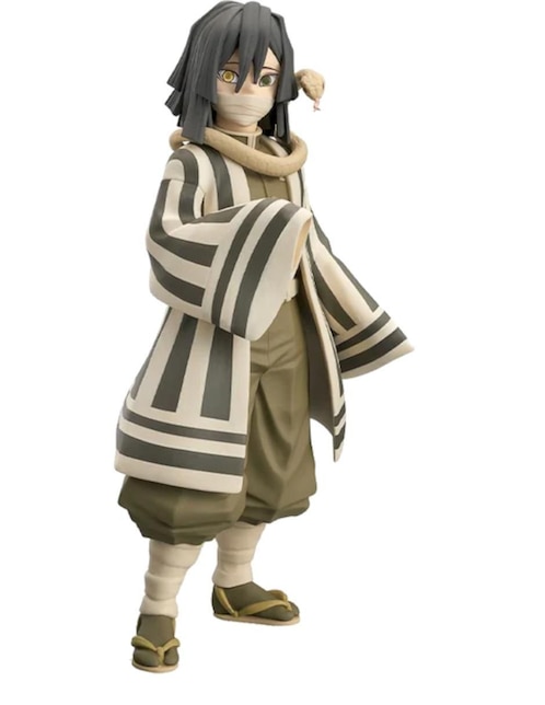 Figura de colección Kimetsu no Yaiba Obanai Iguro collectors Bandai