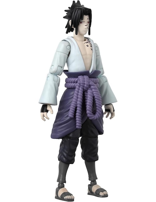 Figura de colección articulada Naruto Shippuden Sasuke Uchiha Bandai