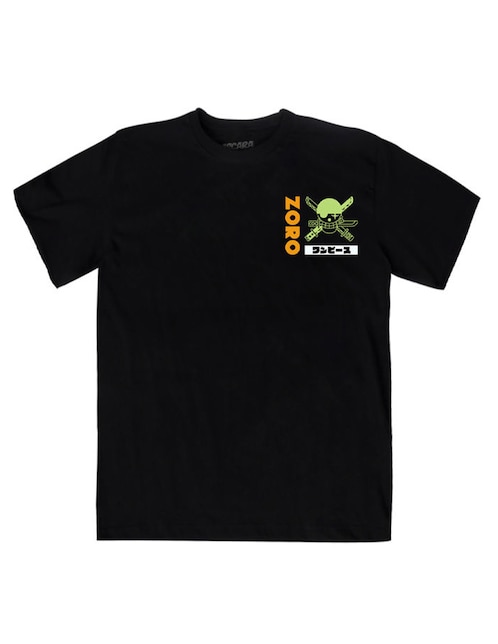 Playera Mascara de Latex One Piece cuello redondo para hombre